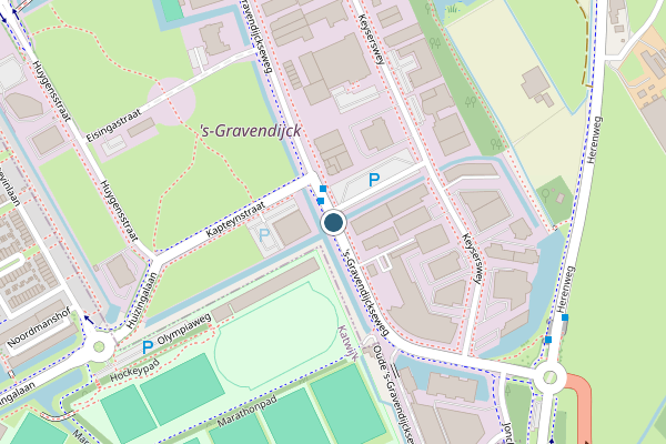 Politie-melding op 's-Gravendijckseweg, Noordwijk op 27 juni, kaart-overzicht