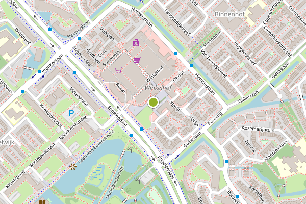 Ambulance-melding op Statendaalder, Leiderdorp op 28 juni, kaart-overzicht