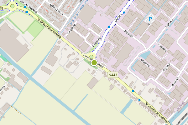 Ambulance-melding op 's-Gravendamseweg, Noordwijkerhout op 2 juli, kaart-overzicht