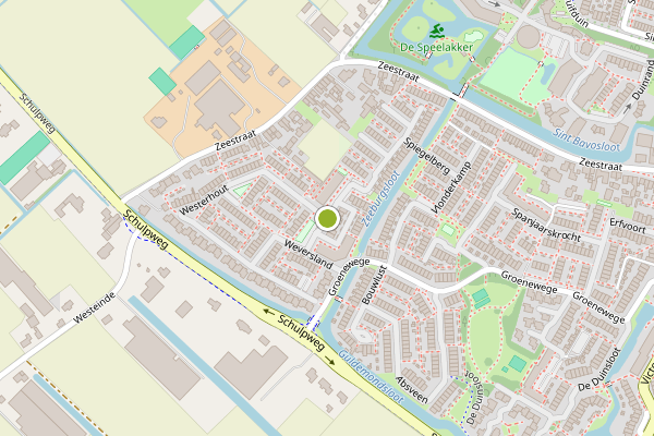 Ambulance-melding op Brittenhuis, Noordwijkerhout op 4 juli, kaart-overzicht