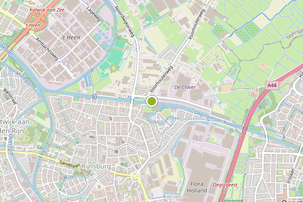 Ambulance-melding op JAN Rijnsburgerweg, Rijnsburg op 6 juli, kaart-overzicht