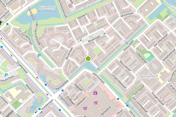 Ambulance-melding op Hans Vonkstraat, Leiderdorp op 7 juli, kaart-overzicht