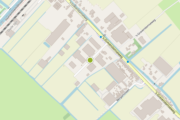 Ambulance-melding op 's-Gravendamseweg, Voorhout op 8 juli, kaart-overzicht