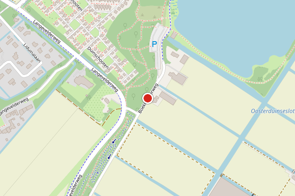 Brandweer-melding op Boekhorsterweg, Noordwijkerhout op 10 juli, kaart-overzicht