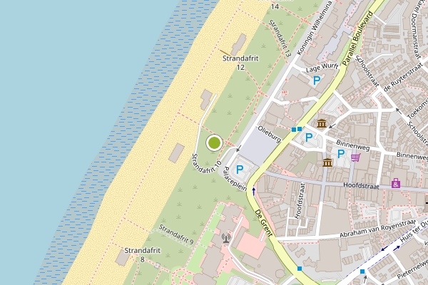 Kaart Noordwijk
