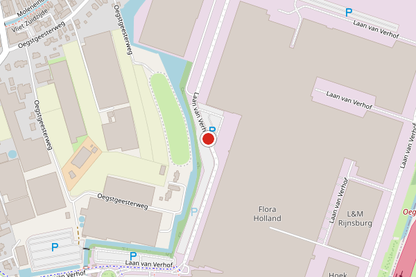 Brandweer-melding op Laan van Verhof, Rijnsburg op 22 juli, kaart-overzicht