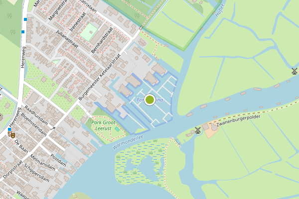 Ambulance-melding op Burgemeester Ketelaarstraat, Warmond op 26 juli, kaart-overzicht