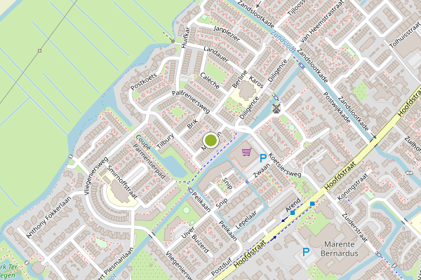Ambulance-melding op Mallejan, Sassenheim op 27 juli, kaart-overzicht