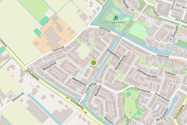 Ambulance-melding op Brittenhuis, Noordwijkerhout op 28 juli, kaart-overzicht