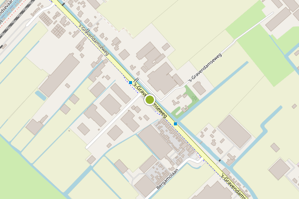 Ambulance-melding op 's-Gravendamseweg, Voorhout op 2 augustus, kaart-overzicht