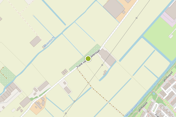 Ambulance-melding op Frank van Borselenlaan, Voorhout op 3 augustus, kaart-overzicht