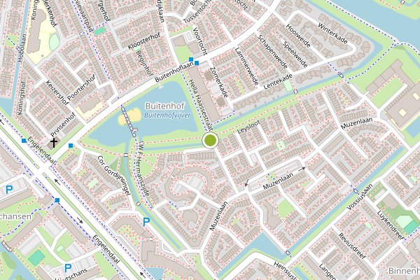 Ambulance-melding op Hella Haassestraat, Leiderdorp op 3 augustus, kaart-overzicht