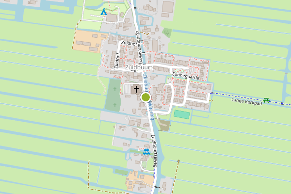 Ambulance-melding op Zuidbuurtseweg, Zoeterwoude op 5 augustus, kaart-overzicht