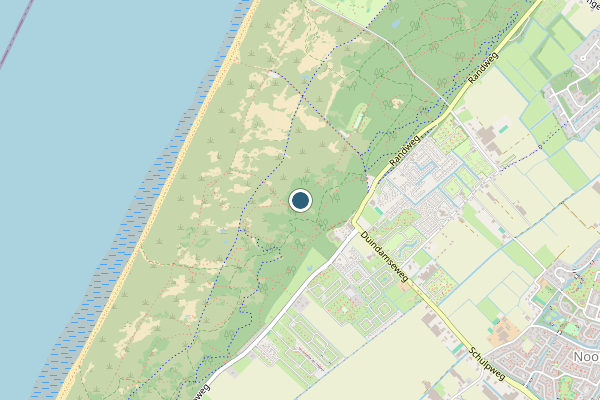 Politie-melding op Molenstraat (eenzijdig), Noordwijk op 7 augustus, kaart-overzicht