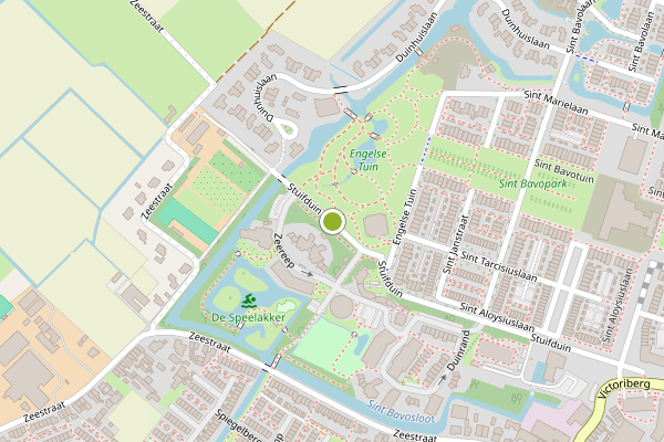 Ambulance-melding op Stuifduin, Noordwijkerhout op 28 mei, kaart-overzicht