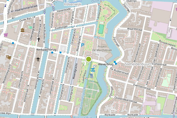 Ambulance-melding op Oosterkerkstraat, Leiden op 2 juni, kaart-overzicht
