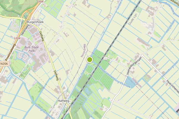 Ambulance-melding op Sassenheim op 5 juni, kaart-overzicht