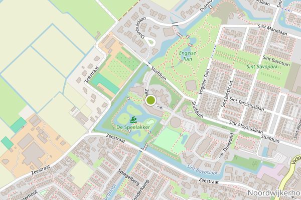 Ambulance-melding op Zeereep, Noordwijkerhout op 8 juni, kaart-overzicht