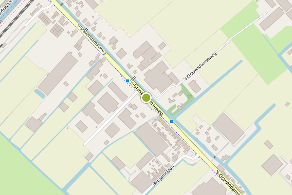 Ambulance-melding op 's-Gravendamseweg, Voorhout op 12 juni, kaart-overzicht