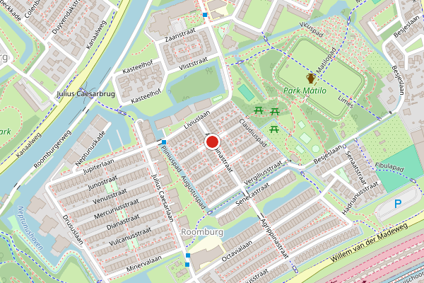 Brandweer-melding op Ovidiusstraat, Leiden op 15 juni, kaart-overzicht