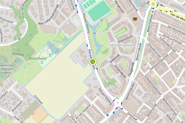 Kaart Noordwijk