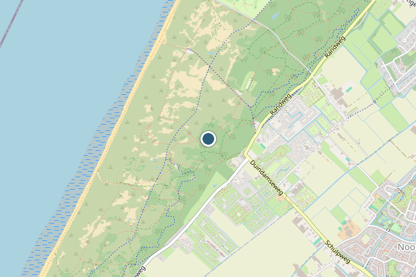 Politie-melding op Noordwijk op 20 juni, kaart-overzicht