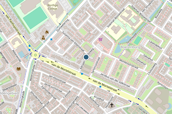 Kaart Noordwijk