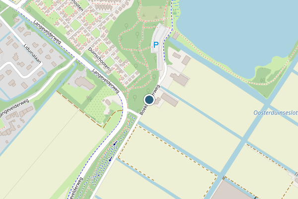 Politie-melding op Boekhorsterweg, Noordwijkerhout op 24 juni, kaart-overzicht