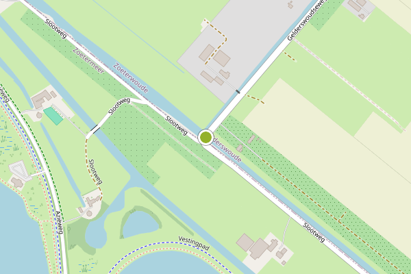 Ambulance-melding op Gelderswoudseweg op 26 juni, kaart-overzicht