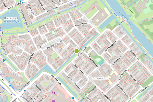 Ambulance-melding op Alphons Diepenbrocksingel, Leiderdorp op 27 juni, kaart-overzicht